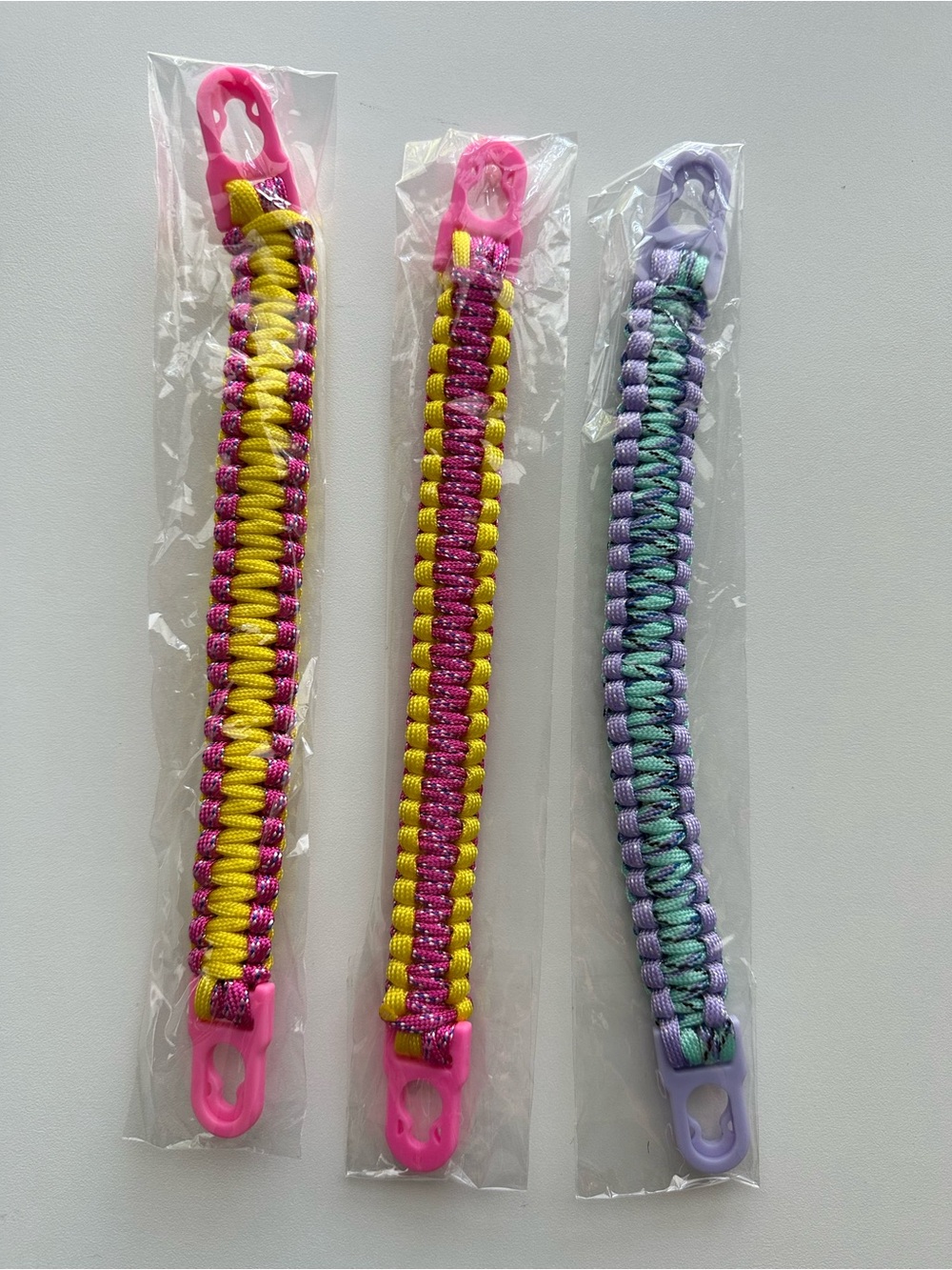 3 paracord handles for Meoky brand tumblers